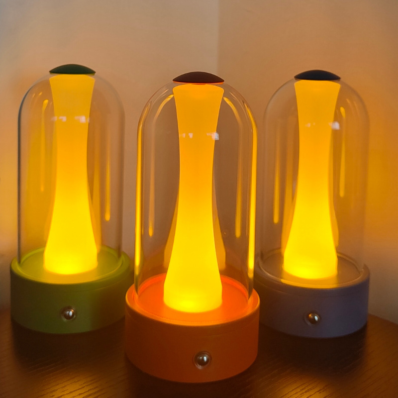 新品跨境触摸氛围台灯USB充电LED灯创意送礼北欧露营餐吧氛围台灯详情5