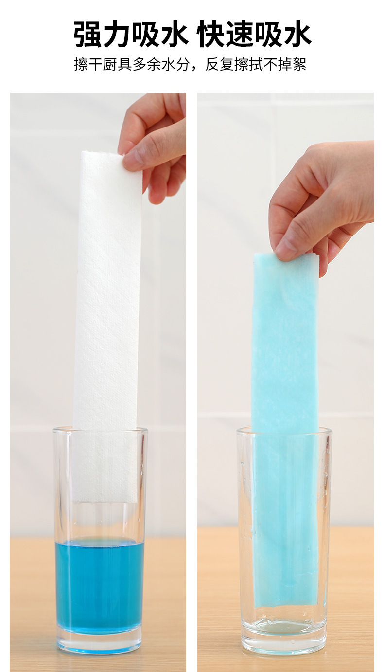 懒人抹布干湿两用厨房加厚去油洗碗布可水洗家用吸水一次性无纺布详情7