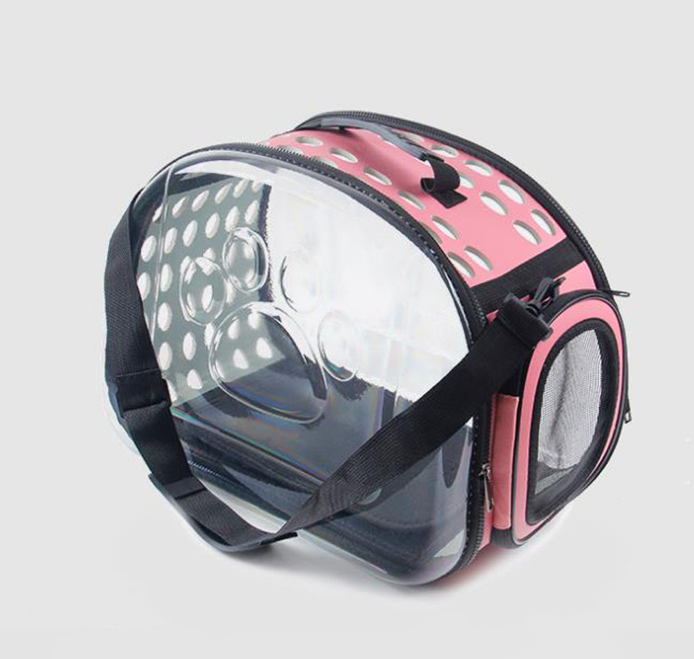 Pet supplies such as dog cages can be carried out with small cat and dog cages. Foldable, portable, breathable, crossbody bag for cross-border use pic 18