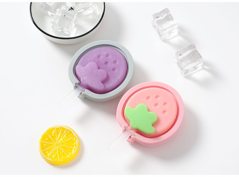 现货 硅胶冰棒冰棍模具 带盖棒冰模具 自制DIY雪糕模具 制冰格详情24