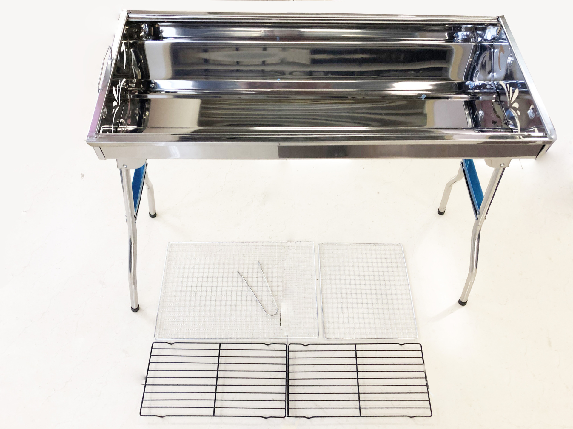 Large stainless steel folding stove, folding stove portable stove pic 4