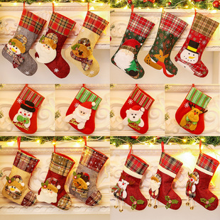 Christmas gift bags, apple bags, Christmas gift bags, plush candies, decorative items, elderly people, snowmen, deer bouquets pic 5