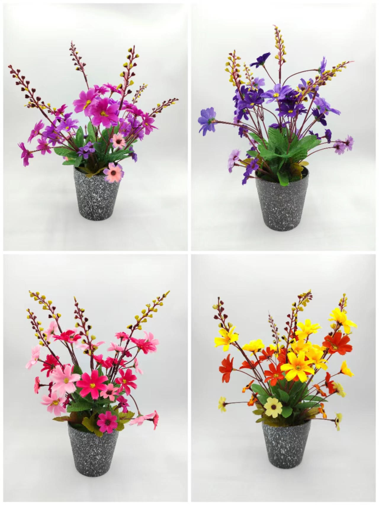 Hongsheng Simulation Craft Mini Simulation potted Plants for indoor decoration simulation bonsai pic 5