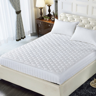 五星级酒店四件套民宿宾馆床上用品60S全棉缎条贡缎客房酒店布草详情5