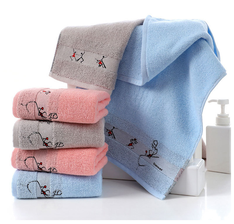Casa uso diario engrosado mil pájaros tartan absorbente toalla de algodón para lavar la cara supermercado hotel regalo de boda caja de regalo toalla pic 17