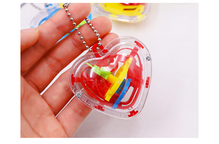 儿童益智玩具心形滚珠迷宫小礼品赠品幼儿园奖品礼物货源玩具地摊详情10