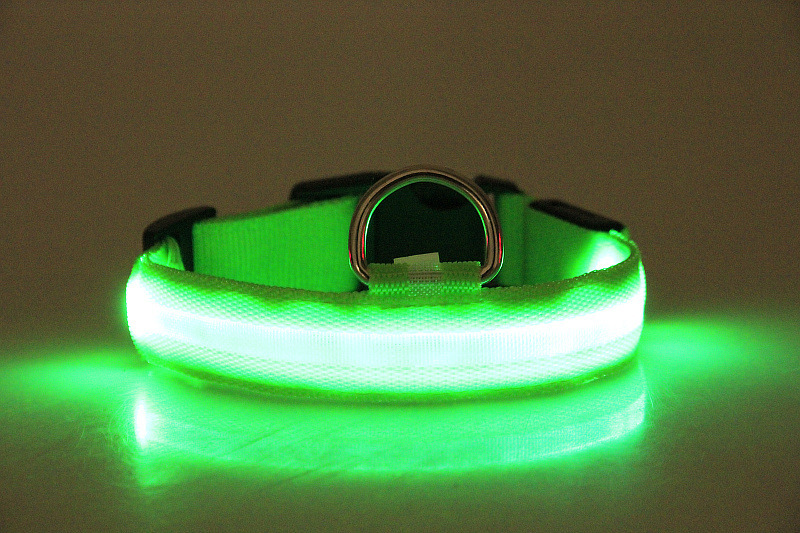 طوق أليف أليف (LED) كلب أليف متوهج (LLD) لديه طوق للكلاب المتوهجة (LLD pic 10