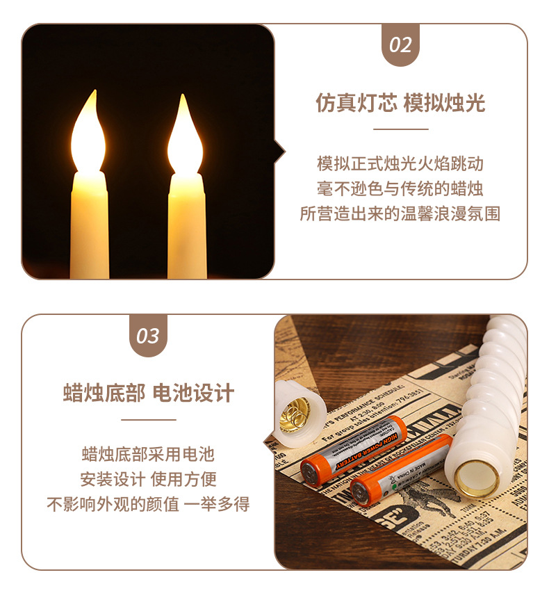 热卖跨境螺旋烛台长杆浪漫氛围布置装饰烛光晚餐布置 厂家批发详情4