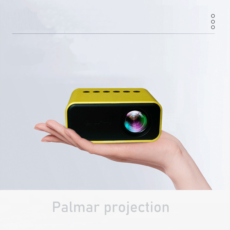 YT300 wireless + wired, YT500 mobile phone wifi dual-screen projector, home mini projector, mini home convenience pic 26
