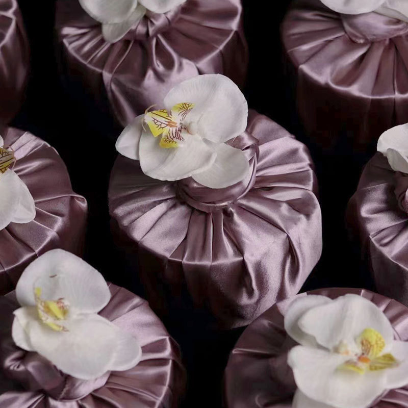 大圆形牛皮纸盒小红书伴手礼盒INS饼干盒风吕敷DIY烘培包装圣诞节详情5