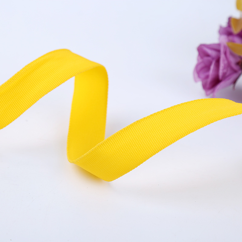 Wholesale of 600D plain weave encrypted edge straps, textile accessories, shoes and bags, 2.2cm colored webbing pic 8