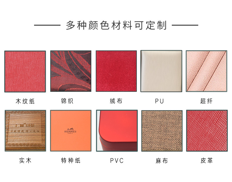 Creative LED light jewelry box, jewelry accessory packaging box, ring box, pendant accessory box, bracelet and necklace storage box pic 30