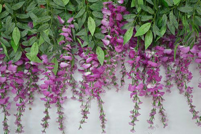 Long-branch delphinium, artificial hyacinth, artificial silk flower, single tall and long-branch wedding flowers for landscape direct sales pic 32