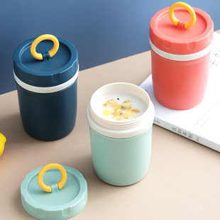 Creative Korean-style wheat mug, portable plastic cup, cute student couple coffee, office small water cup pic 11