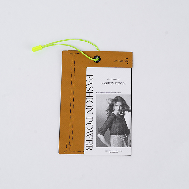 空白吊牌服装饰品吊牌 价格商标挂绳吊卡牛皮纸小卡片吊牌定制详情28