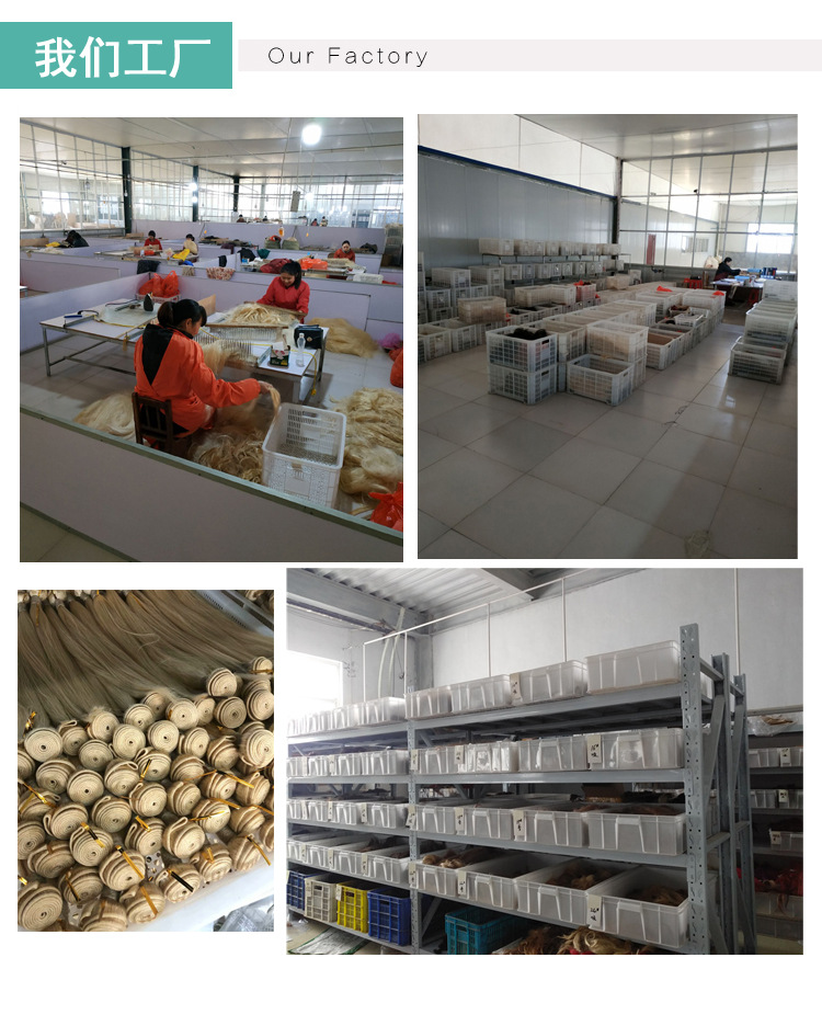 European and American wig invisible 613# nail human hair extension one-piece hair service pic 8