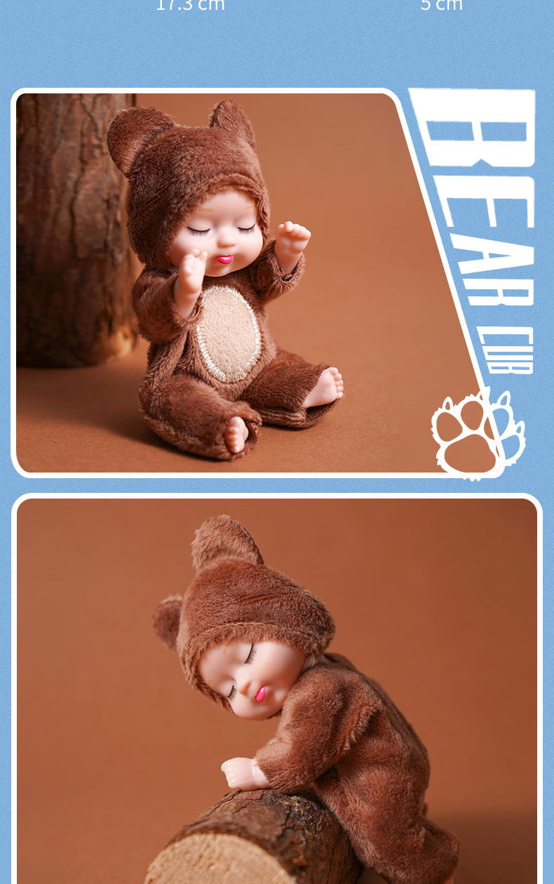 跨境睡眠仿真重生娃娃女孩公主六一儿童玩具礼盒批发bjd洋娃娃详情16