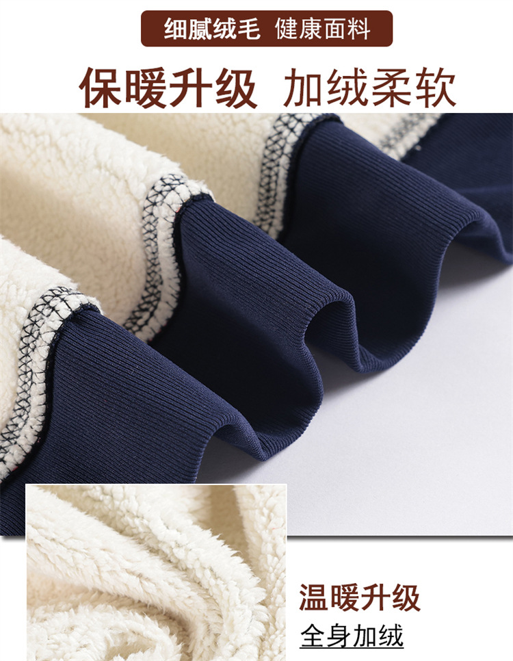 中老年人女装加绒加厚针织开衫妈妈保暖上衣服奶奶秋冬装毛衣外套详情10