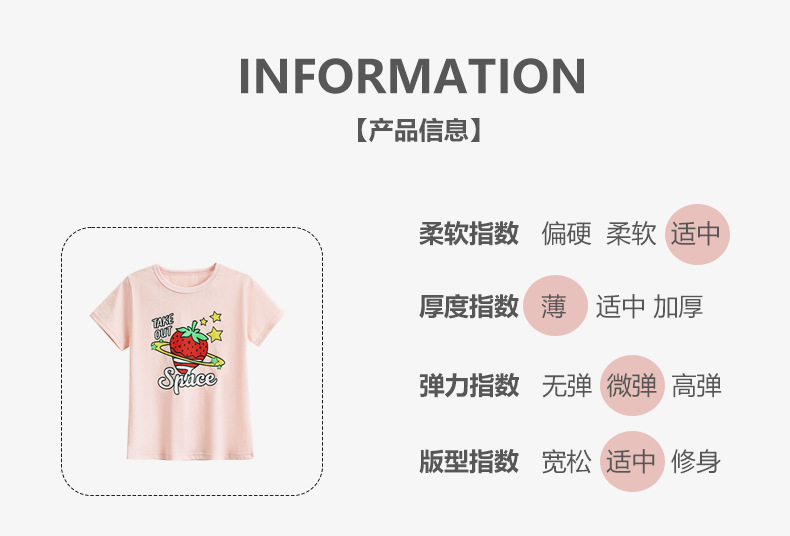 女童t恤卡通潮牌儿童纯色短袖T女宝宝可爱圆领上衣跨境童装批发详情4