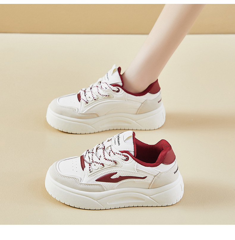 2024秋季小白鞋新款韩版ins女学生厚底增高运动板鞋休闲街拍Q1808详情18
