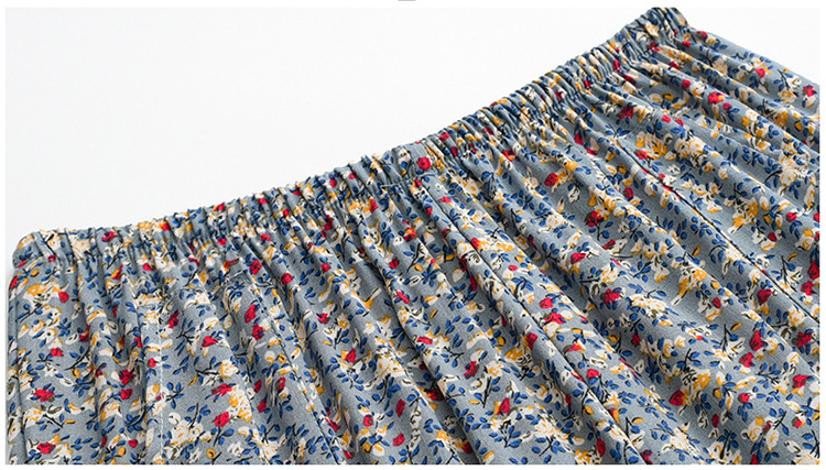 中老年人女奶奶夏季套装棉绸衬衫妈妈装两件套衬衣上衣老太太短袖详情21