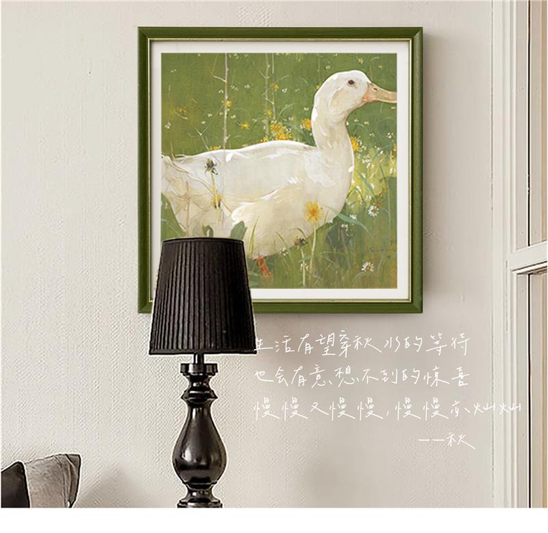 马蒂斯GaryBunt插画复古小众春天家居软装华金卢梭绿色植物装饰画详情8