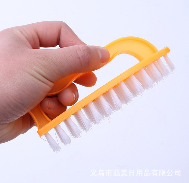 塑料清洁球洗衣刷蓝色工厂批发地摊详情5