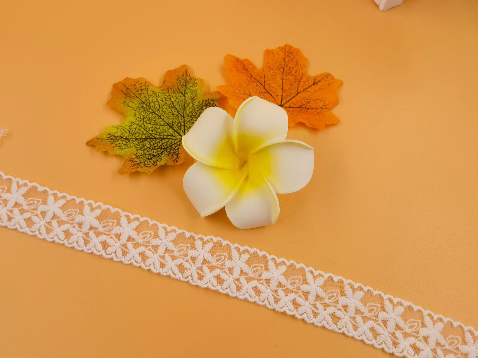 2.5cm new best-selling clothing lace accessories from the US network, double-sided lace lace accessories, mesh embroidery lace pic 6