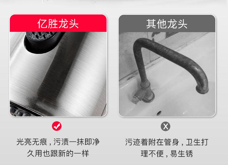 冷热厨房全铜水龙头304不锈钢可旋转抽拉万向防溅单冷洗菜盆龙头详情14