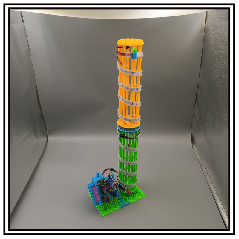 Programmable Lighthouse Intelligent Voice Recognition Graphical Programming Kit DIY Technology Small Project AI Maker Education pic 2