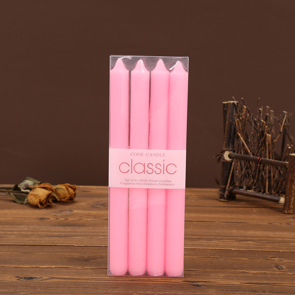 欧式无烟杆蜡 西餐厅婚庆长杆蜡烛 浪漫烛光晚餐装饰品烛台蜡烛详情10