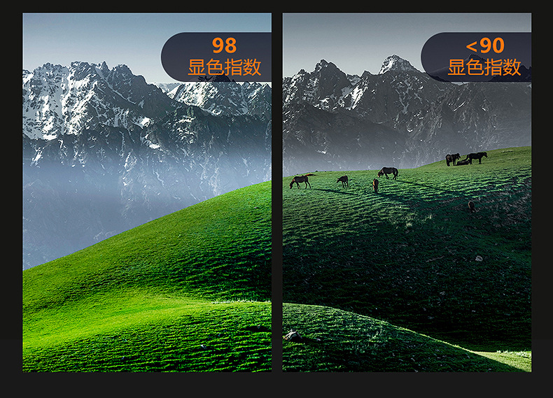 Small hill anti-glare spotlight led embedded home living room ceiling smart three-color variable light ceiling cob wholesale pic 6