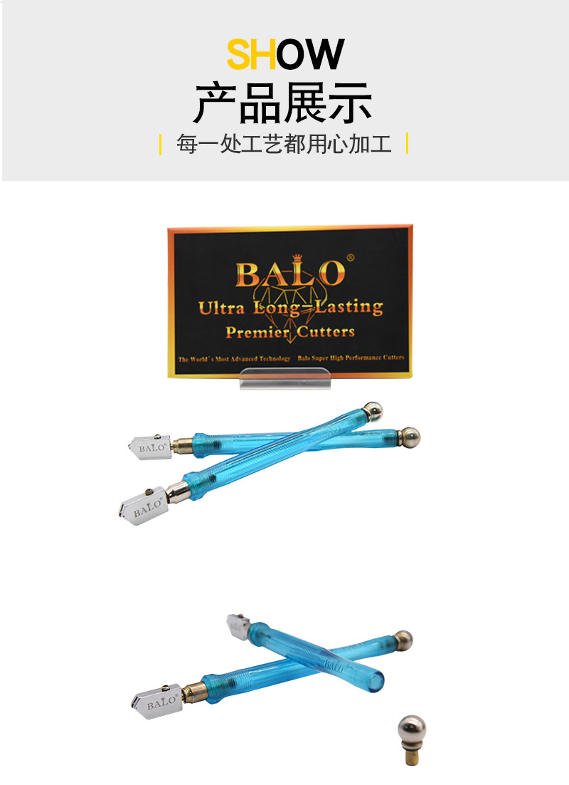 A wonderful tool for cutting glass tiles and marble with a glass knife. It features a diamond oil-injected roller and a glass knife for cutting and marking pic 7