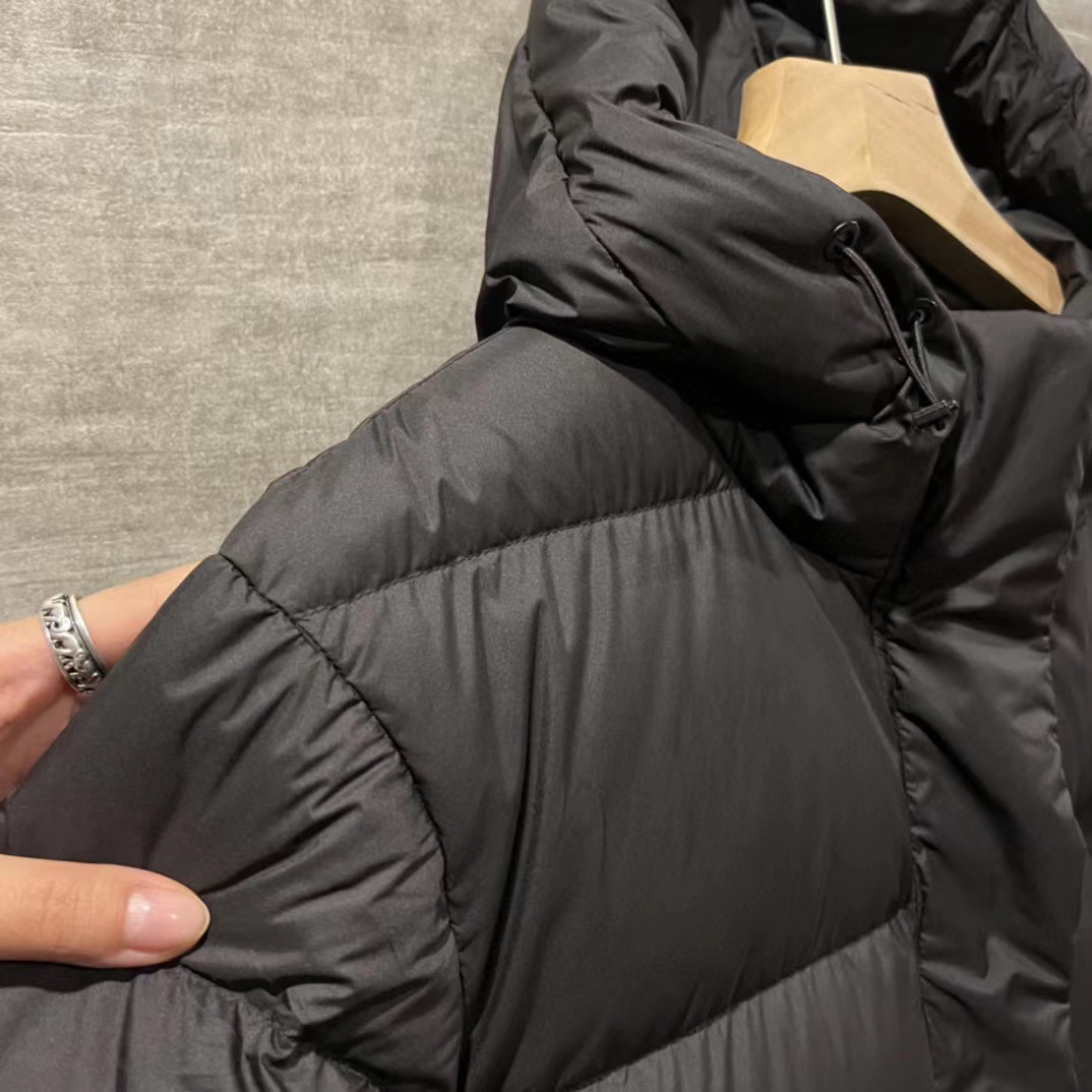 XG1613 Goose down style slimming and waist-cinching down bread dress for women in autumn and Winter 2022 New pic 14