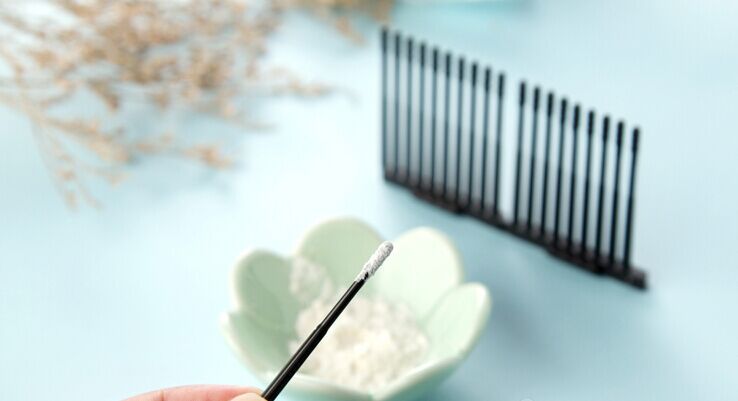 The earwax cleaning stick with adhesive type is attached to the spiral ear-picking stick pic 5