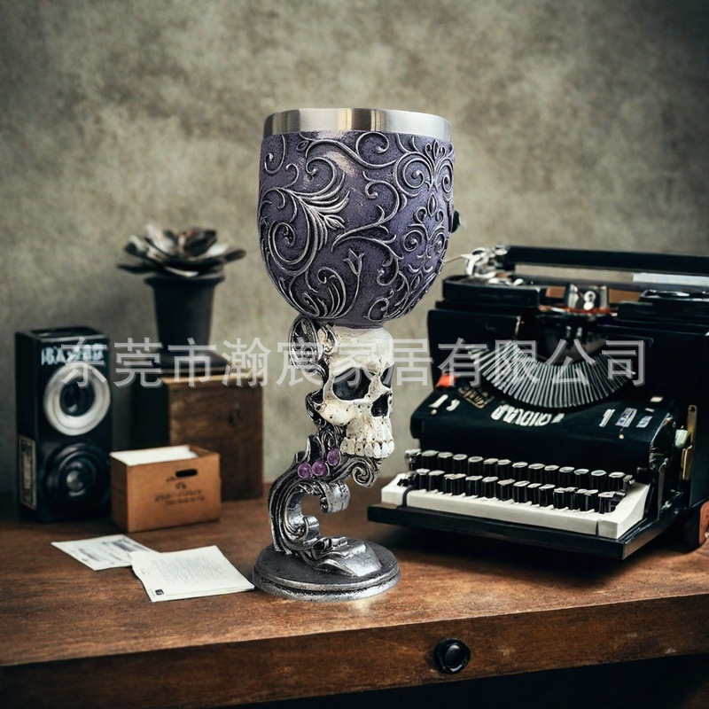 Personalized decorated retro cocktail cups, high appearance level, creative and spoof cups, high-end gift ornaments, wine glasses pic 13
