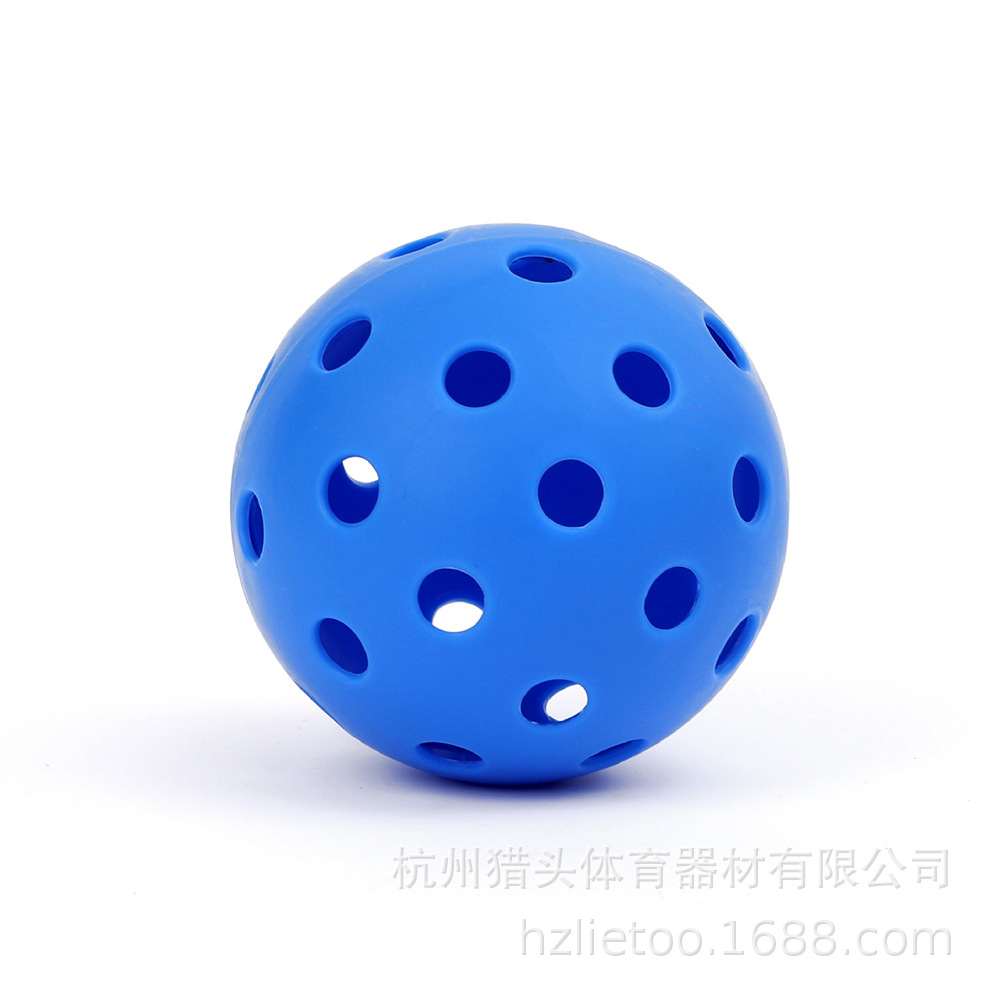 匹克球USAPA赛事专业用球40孔74MM26孔72MM注塑TPE匹克球室内室外详情9