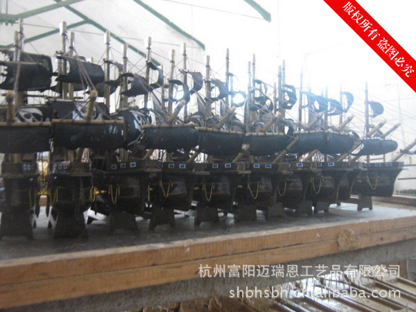 光荣号帆船摆件 纯手工制作创意家居饰品 一帆风顺乔迁礼物FJ66详情53
