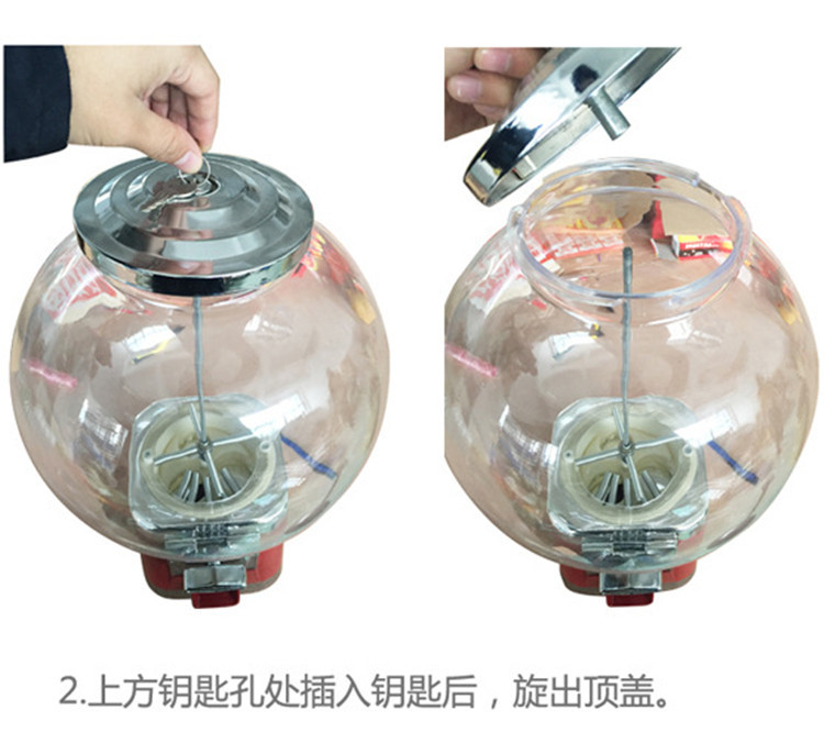 儿童扭蛋机 弹力球投币机 1元投币扭蛋机 玩具自动售货机厂家直销详情16