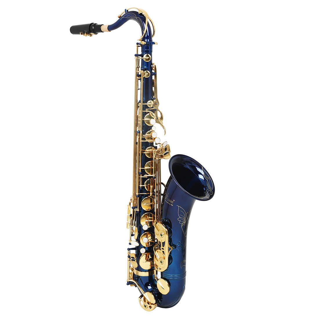LADE降B调次中音萨克斯手工雕花鲍鱼壳管体乐队专业演奏saxophone详情11