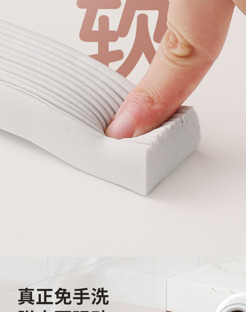 Sponge absorbent, handheld mini mop, hand-washing rubber cotton, kitchen, bathroom, toilet, bathroom, washbasin desktop pic 4
