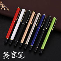 New fashionable and creative ballpoint pen, business ballpoint pen customization company LOGO, rose gold metal ballpoint pen pic 7