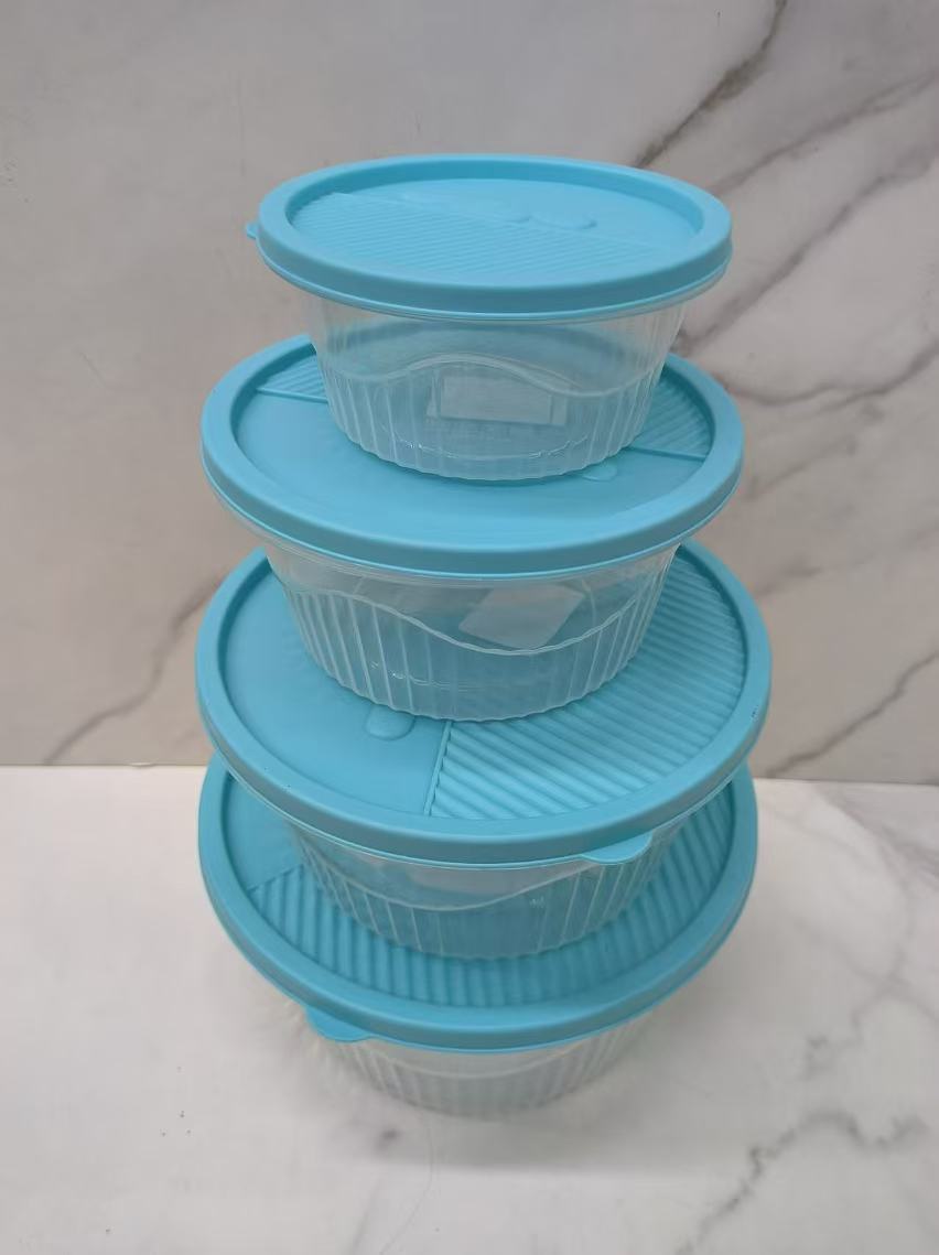 Sealed food storage boxes, plastic household large-capacity storage boxes, food and fruit storage boxes, meal boxes, cake boxes pic 4