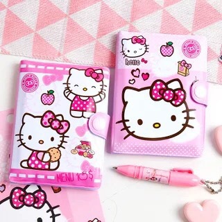 三丽鸥小学生笔记本套装可爱儿童文具小奖品旅行记事本女密码本子详情9