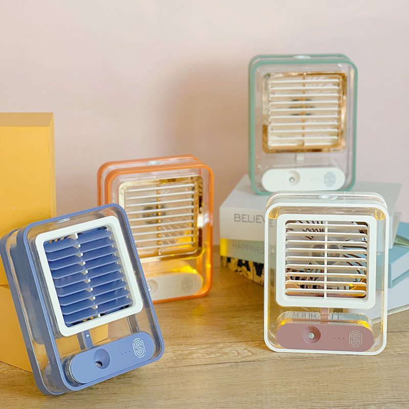 New desktop ubs rechargeable fan, portable outdoor camping small fan gift for desktop office, student dormitory pic 6