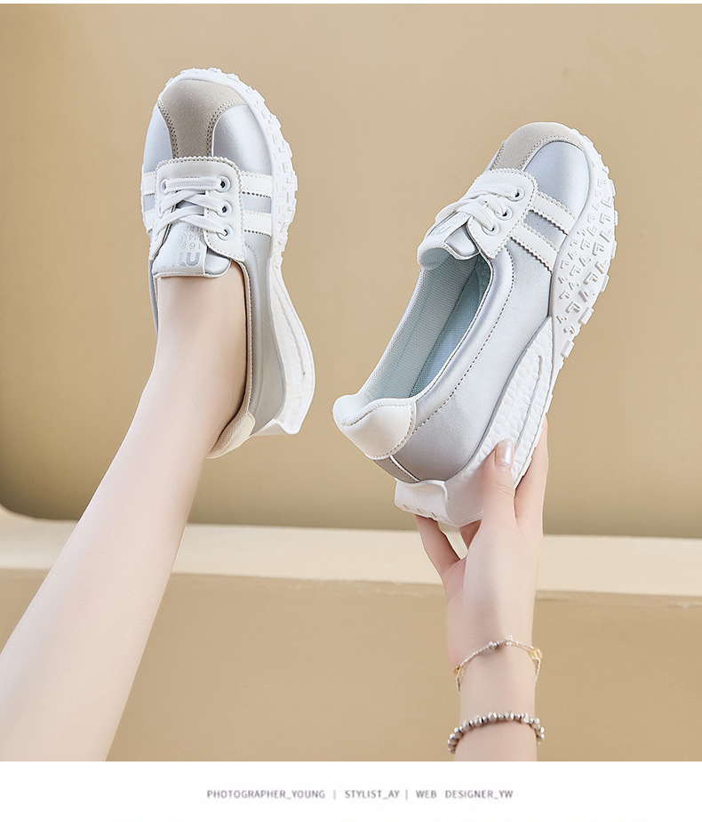 ins韩版阿甘鞋女潮2024秋季新款厚底增高学生运动跑步休闲HQ6602详情13
