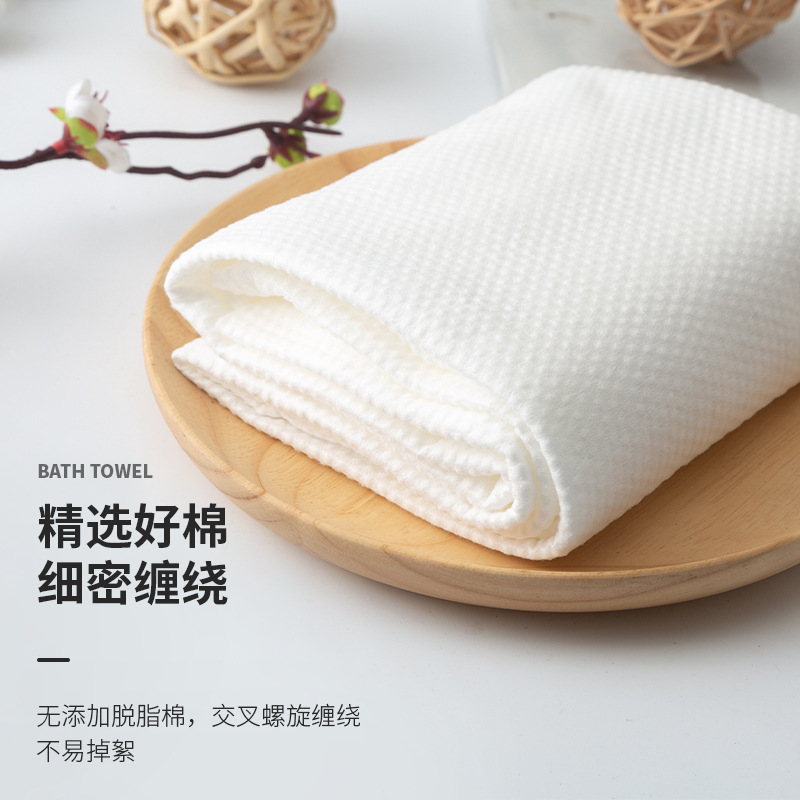 Tourist towels, bath towels, disposable face wash cotton towels, portable pure thickened and enlarged, travel individual packaging, hotel supplies, spunlace non-woven fabric pic 4