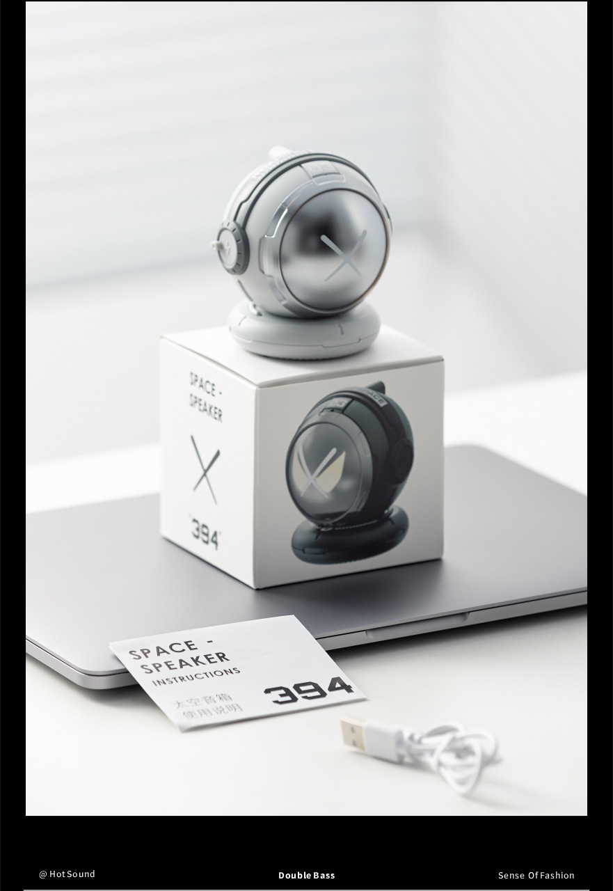 叁活无线蓝牙音箱小型迷你太空人音响户外便携式低音炮生日礼品详情20