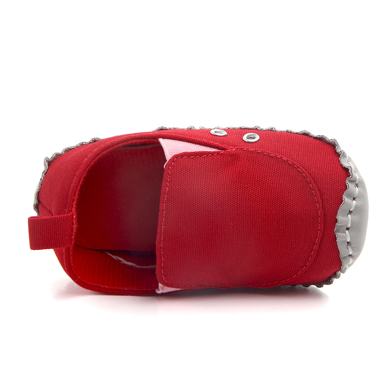 Wholesale of new hand-sewn rubber-soled baby walking shoes for spring and autumn. Baby walking shoes 0852 pic 4