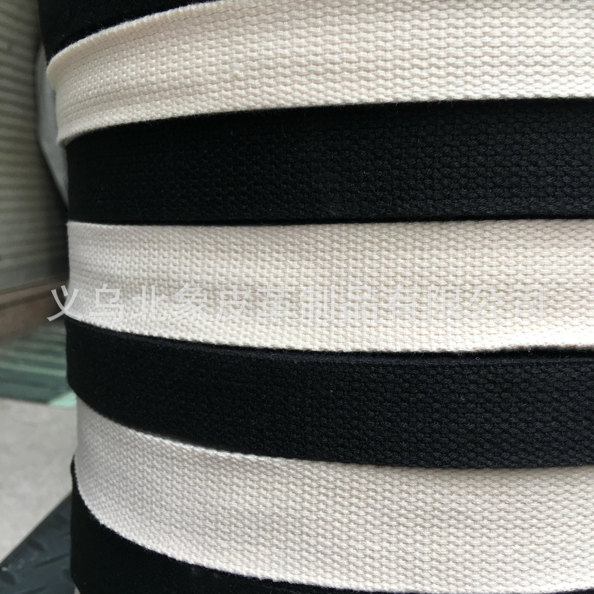 White Elephant manufacturer canvas bag cotton strap, black and colorful yoga strap, backpack hand strap, eco-friendly polyester-cotton woven strap pic 23